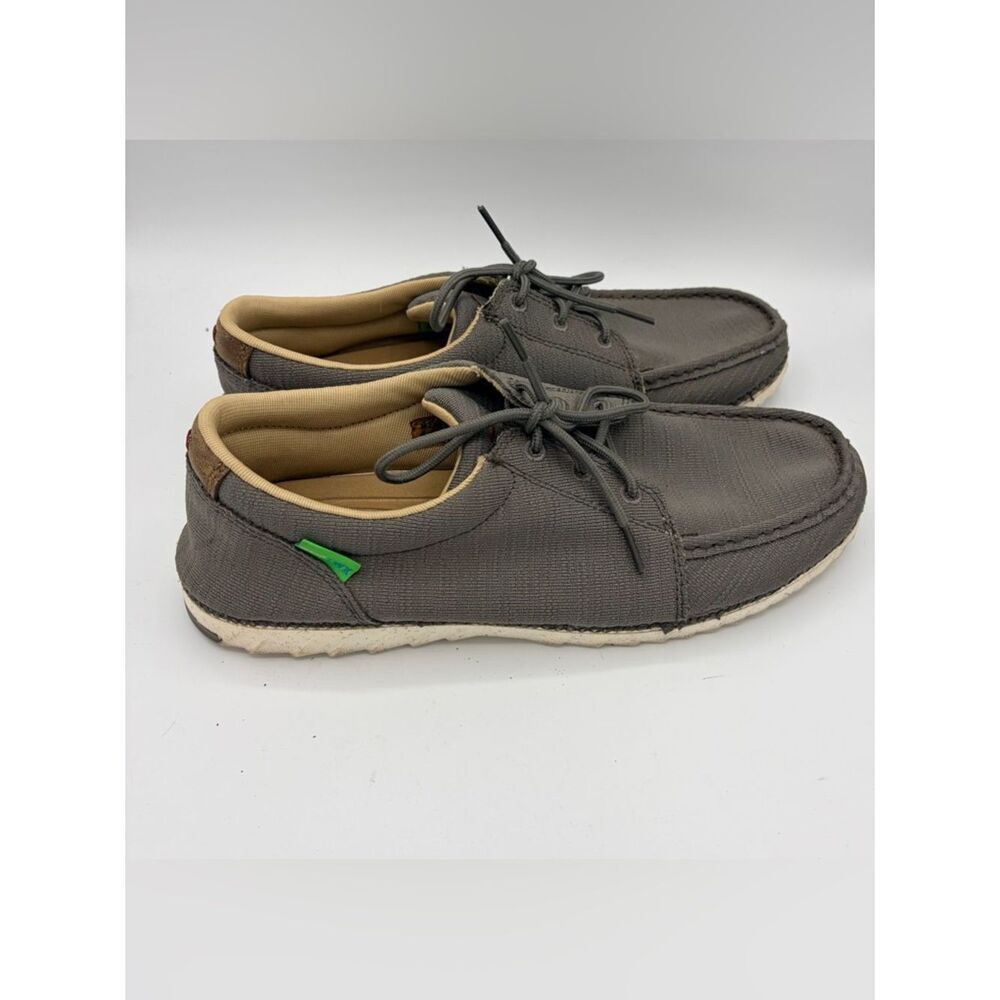 Twisted X zero-x casual lace up steel gray shoe men’s 11 western cowboy